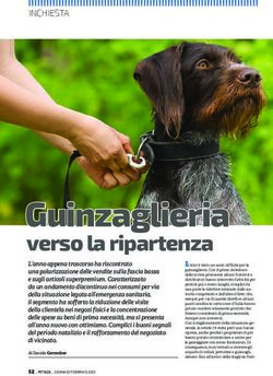 Guinzaglieria verso la ripartenza - INCHIESTA - PET B2B