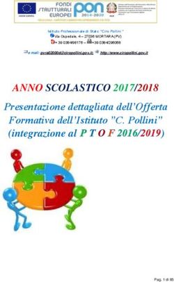 ANNO SCOLASTICO 2017/2018 - Presentazione dettagliata dell'Offerta Formativa dell'Istituto "C. Pollini" integrazione al - ciropollini.eu