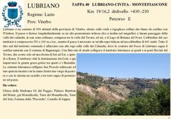 Regione: Lazio - Via Romea Germanica