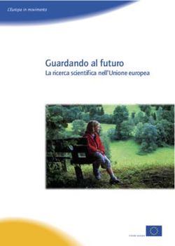 Guardando al futuro La ricerca scientifica nell'Unione europea - L'Europa in movimento