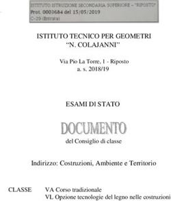 ISTITUTO TECNICO PER GEOMETRI "N. COLAJANNI" ESAMI Dl STATO - Indirizzo: Costruzioni, Ambiente e Territorio CLASSE - Istituto Superiore di Riposto