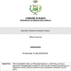 COMUNE DI BAISO PROVINCIA DI REGGIO NELL'EMILIA
