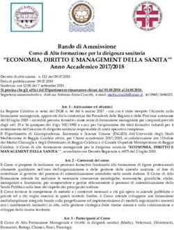 ECONOMIA, DIRITTO E MANAGEMENT DELLA SANITA'