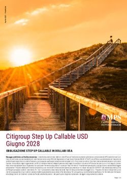 Citigroup Step Up Callable USD Giugno 2028 - OBBLIGAZIONE STEP UP CALLABLE IN DOLLARI USA - MPS Capital ...