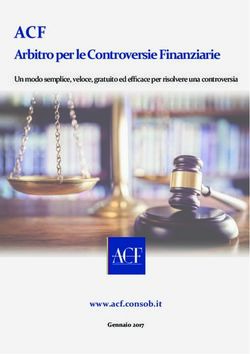 ACF Arbitro per le Controversie Finanziarie - www.acf.consob.it