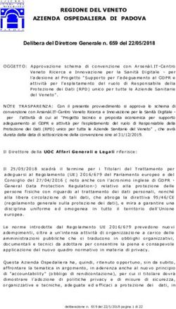 REGIONE DEL VENETO AZIENDA OSPEDALIERA DI PADOVA