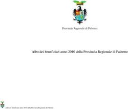 Albo dei beneficiari anno 2010 della Provincia Regionale di Palermo - Provincia Regionale di Palermo - Città Metropolitana di Palermo