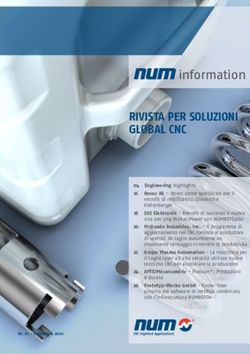 RIVISTA PER SOLUZIONI GLOBAL CNC - NUM