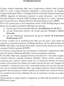 INTRODUZIONE - Borgo Ragazzi Don Bosco