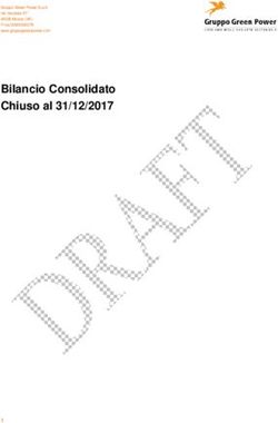 Bilancio Consolidato Chiuso al 31/12/2017 - Gruppo Green Power