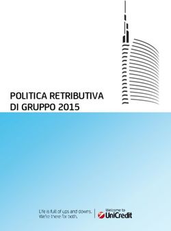 POLITICA RETRIBUTIVA DI GRUPPO 2015