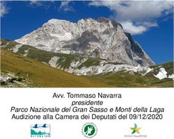 Avv. Tommaso Navarra presidente Parco Nazionale del Gran Sasso e Monti della Laga Audizione alla Camera dei Deputati del 09/12/2020