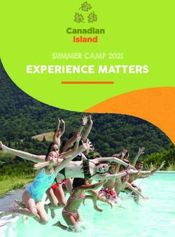 EXPERIENCE MATTERS SUMMER CAMP 2021 - canadian island