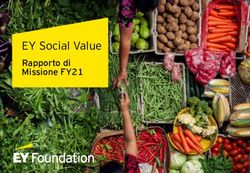 EY Social Value Rapporto di Missione FY21