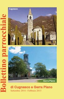 Gerra Piano Settembre 2014 - Febbraio 2015