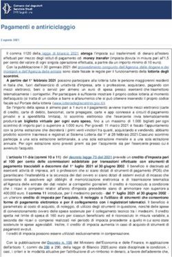 Pagamenti e antiriciclaggio - Camera.it