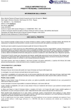 FOGLIO INFORMATIVO C/2 PRESTITI PERSONALI /CHIROGRAFARI - Banca ...