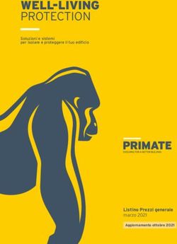 WELL-LIVING PROTECTION - Listino Prezzi generale marzo 2021 - Primate Italia