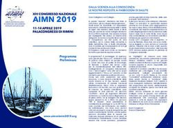 XIV CONGRESSO NAZIONALE - Aimn Rimini 2019