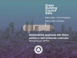 Green Building Council Italia - Sostenibilità applicata alla filiera edilizia e dell'ambiente costruito - Ispra
