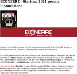 ECONERRE - Startcup 2021 premia l'innovazione