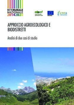 APPROCCIO AGRO ECOLOGICO E BIODISTRETTI - Analisi di due casi di studio - Rete ...
