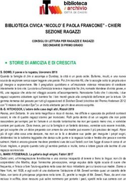 BIBLIOTECA CIVICA "NICOLO' E PAOLA FRANCONE" - CHIERI SEZIONE RAGAZZI - Comune di Chieri