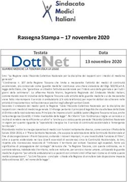 Rassegna Stampa - 17 novembre 2020 - Testata - Sindacato Medici ...