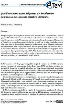 Jack Frusciante &egrave; uscito dal gruppo e Altri libertini : la musica come elemento narrativo identitario