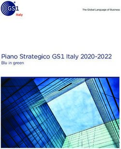 Piano Strategico GS1 Italy 2020-2022 - Blu in green