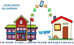 # IO RESTO A CASA perch&eacute; VOGLIO TORNARE A SCUOLA