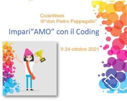 Impari"AMO" con il Coding