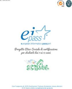 Progetto Etico-Sociale di certificazione per studenti dai 7 ai 13 anni - Con l'acquisto di 20 Ei-Card Junior l'Istituto Scolastico riceve ...