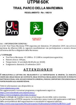 UTPM 60K TRAIL PARCO DELLA MAREMMA