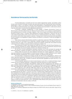 Assistenza farmaceutica territoriale - 01 prex