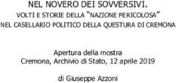NEL NOVERO DEI SOVVERSIVI - VOLTI E STORIE DELLA "NAZIONE PERICOLOSA" NEL CASELLARIO POLITICO DELLA QUESTURA DI CREMONA - ANPI Comitato ...