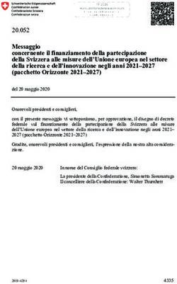 Messaggio concernente il finanziamento della partecipazione della Svizzera alle misure dell'Unione europea nel settore della ricerca e ...