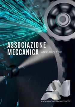 ASSOCIAZIONE MECCANICA ANNUARIO 2021 - www.associazionemeccanica.it
