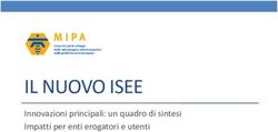 IL NUOVO ISEE Innovazioni principali: un quadro di sintesi Impatti per enti erogatori e utenti - Consorzio MIPA