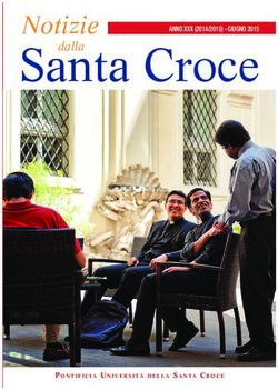 Santa Croce Notizie ANNO XXX (2014/2015) - GiuGNO 2015 - Pontificia Università della ...