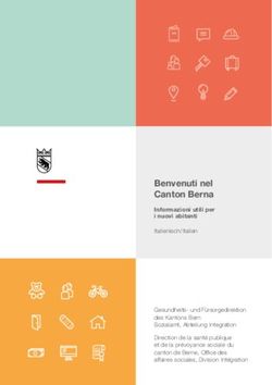 Benvenuti nel Canton Berna