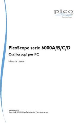 PicoScope serie 6000A/B/C/D - Oscilloscopi per PC Manuale utente
