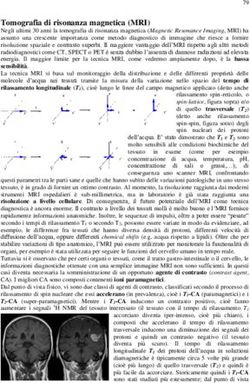 Tomografia di risonanza magnetica (MRI) - Moodle@Units