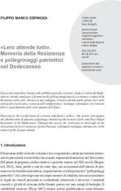 "Lero attende tutti". Memoria della Resistenza e pellegrinaggi patriottici nel Dodecaneso