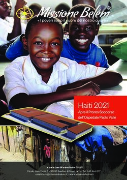 Haiti 2021 Apre il Pronto Soccorso dell'Ospedale Paolo Valle - Associazione Missione Bel&eacute;m ONLUS - Missione Belem