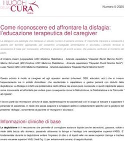 Come riconoscere ed affrontare la disfagia: l'educazione terapeutica del caregiver - I Luoghi della Cura