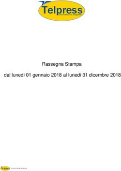 Rassegna Stampa dal lunedi 01 gennaio 2018 al lunedi 31 dicembre 2018 - Gruppo Hera