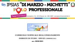 CURRICOLO VERTICALE DEGLI INSEGNAMENTI - a.s. 2020/2021 INDIRIZZO DI STUDIO: SERVIZI COMMERCIALI - IPSIAS DI MARZIO-MICHETTI
