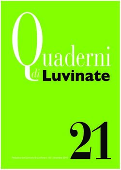 Quaderni - Periodico del Comune di Luvinate n. 60 Dicembre 2019 21