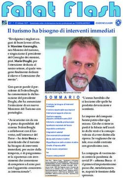 Il turismo ha bisogno di interventi immediati - Federalberghi ...